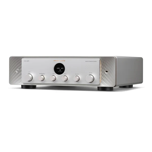 Marantz MODEL 40n Integrated Stereo Amplifier with Streaming Built In Silver Gold - Image 2