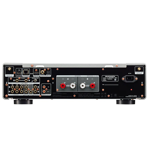 Marantz MODEL 40n Integrated Stereo Amplifier with Streaming Built In Silver Gold - Image 3