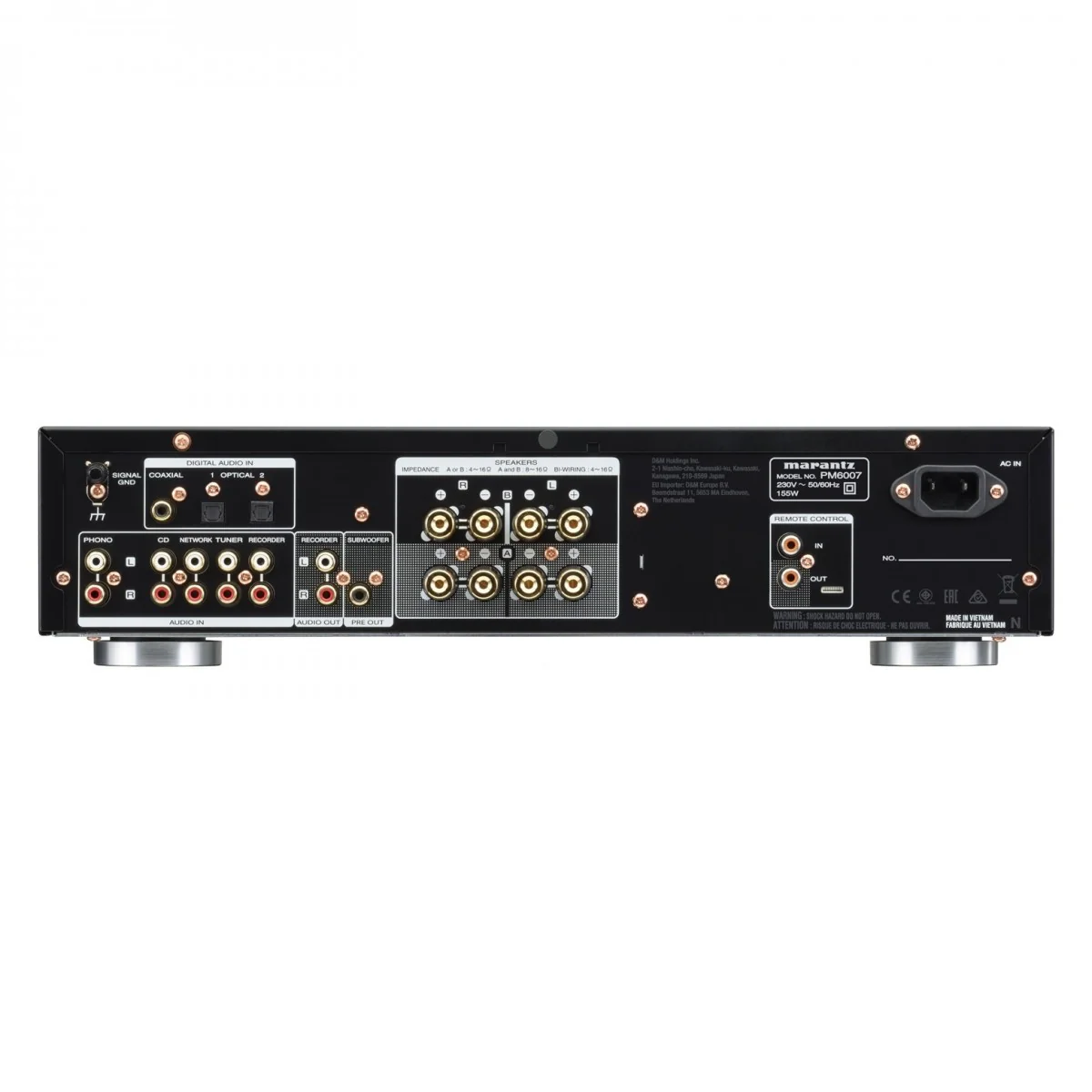 Marantz PM6007 Integrated Amplifier Black with JBL 4309 Studio Monitor Bookshelf Speakers Walnut Pair - Image 4