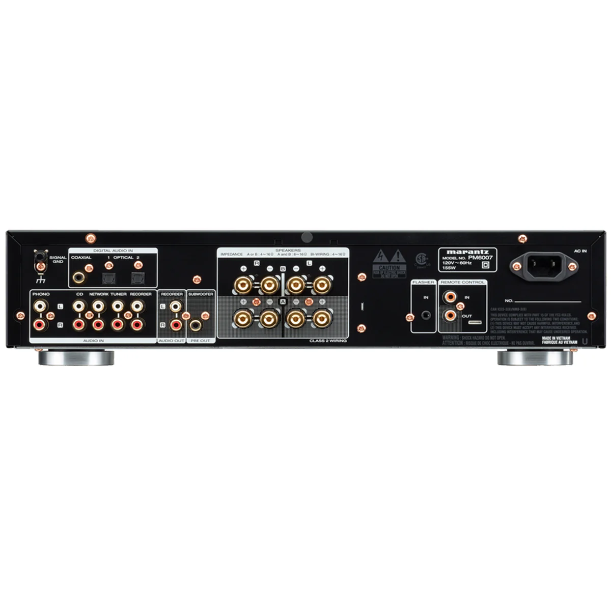 Marantz PM6007 Integrated Amplifier With Q Acoustics Q3020c Bookshelf Speakers Satin Black Pair HiFi Package - Image 6