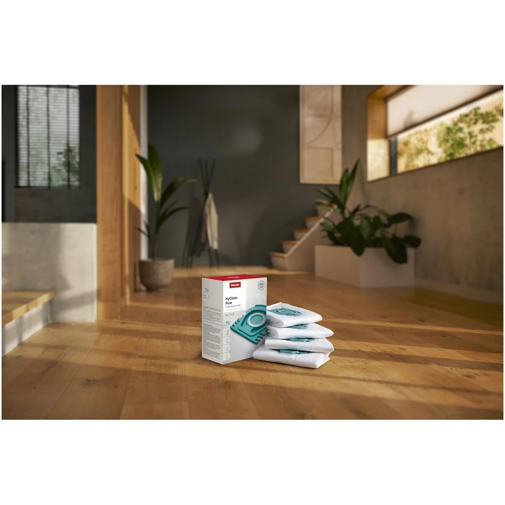 Miele HyClean Pure TU Vacuum Cleaner Bags - Pack of 4 - Image 6