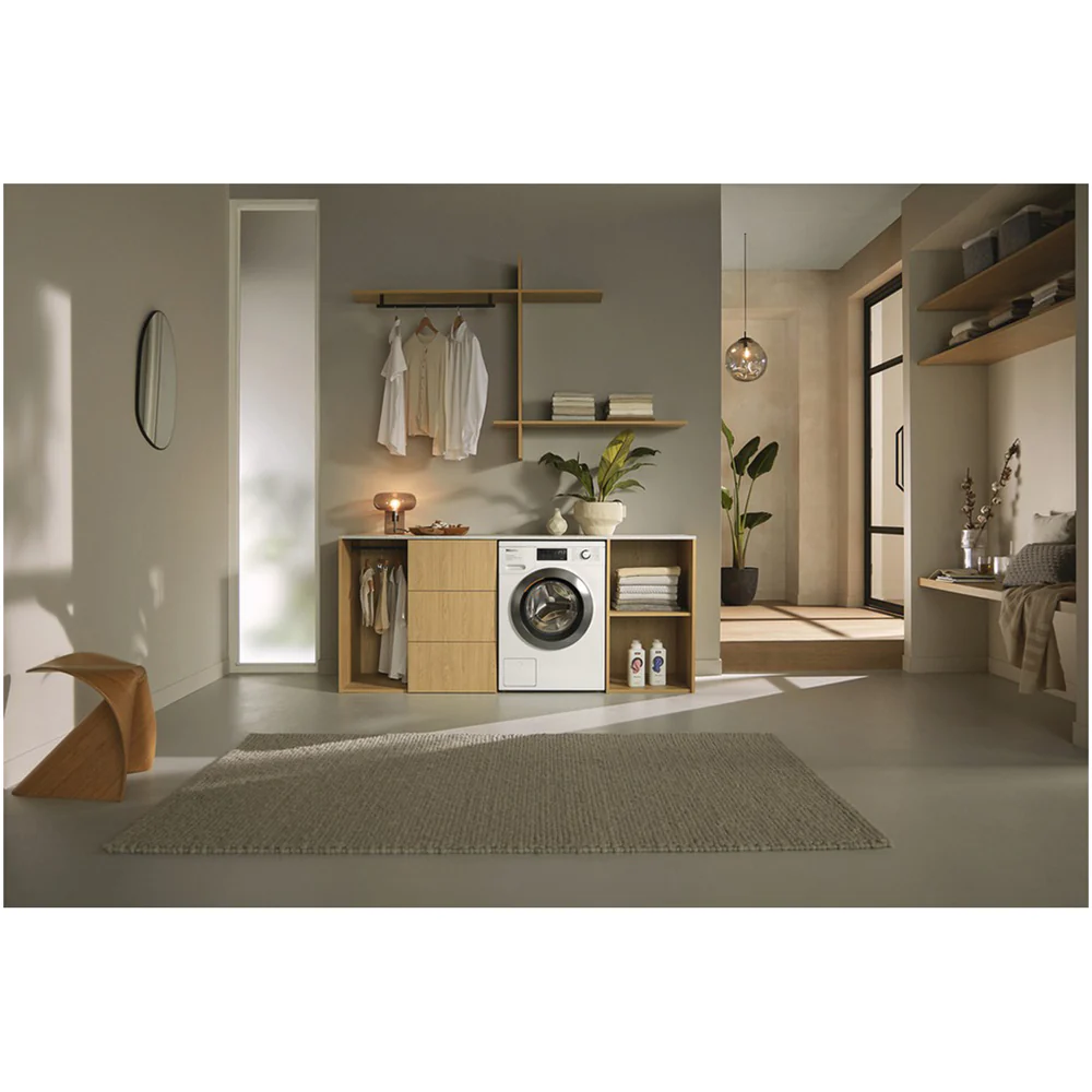 Miele WEE385 WCS 8kg 1400 Spin Power Wash & Steam Washing Machine Lotus White - Image 8