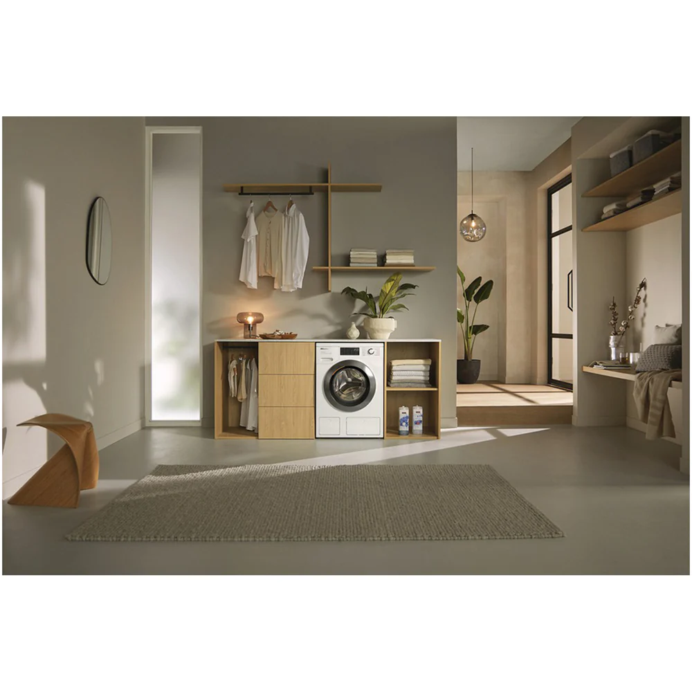 Miele WEG885 WCS 9kg 1400 Spin PowerWash & SteamCare Washing Machine Lotus White - Image 8