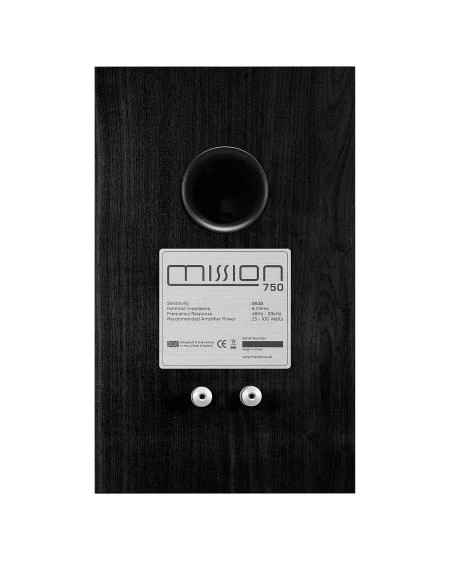 Mission 750 Bookshelf Speakers Pair Black - Image 4