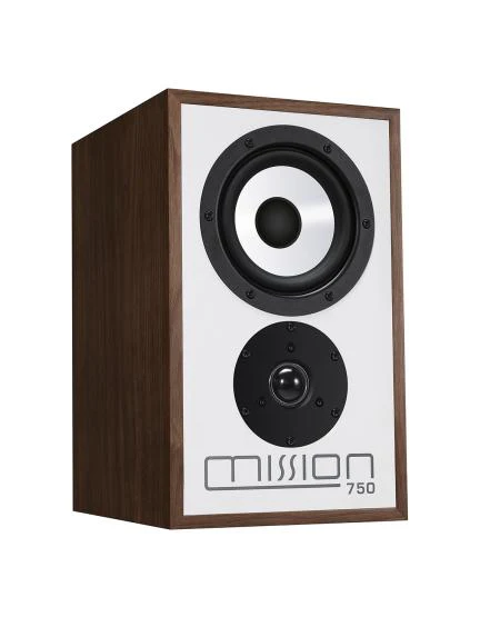 Mission 750 Bookshelf Speakers Pair Walnut - Image 2