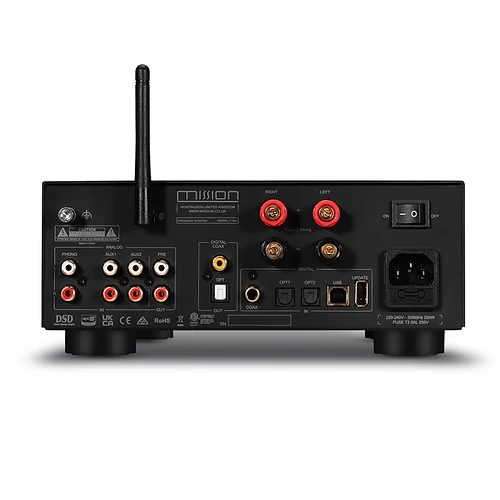 Mission 778X Integrated Amplifier with Bluetooth Black - Image 4