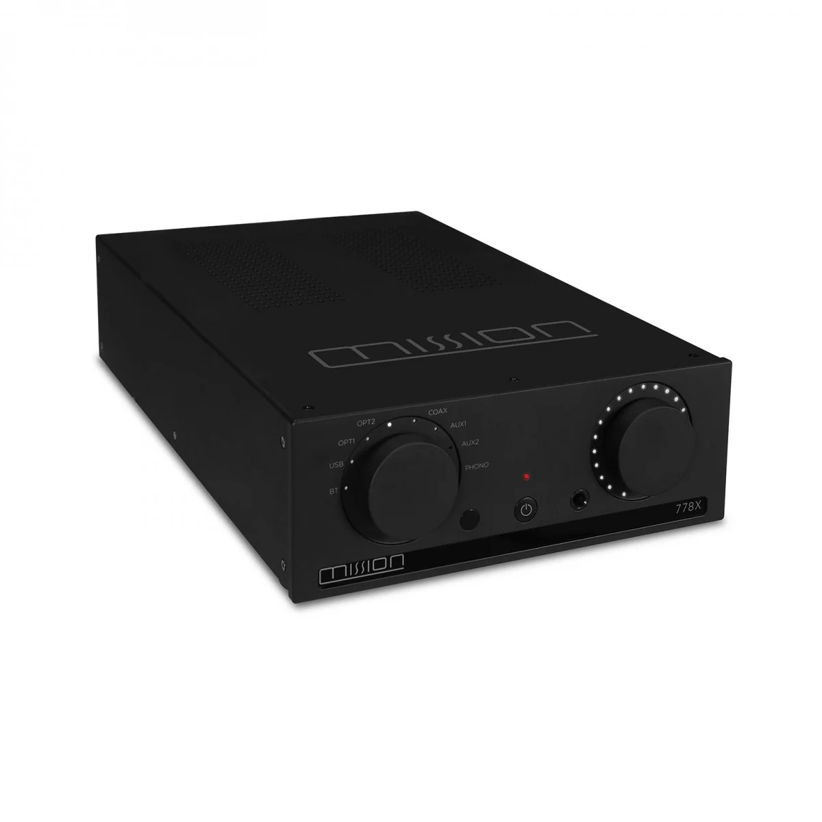 Mission 778X Integrated Amplifier Black with Monitor Audio Bronze 300 7G Floorstanding Speakers Walnut Pair HiFi Package - Image 11