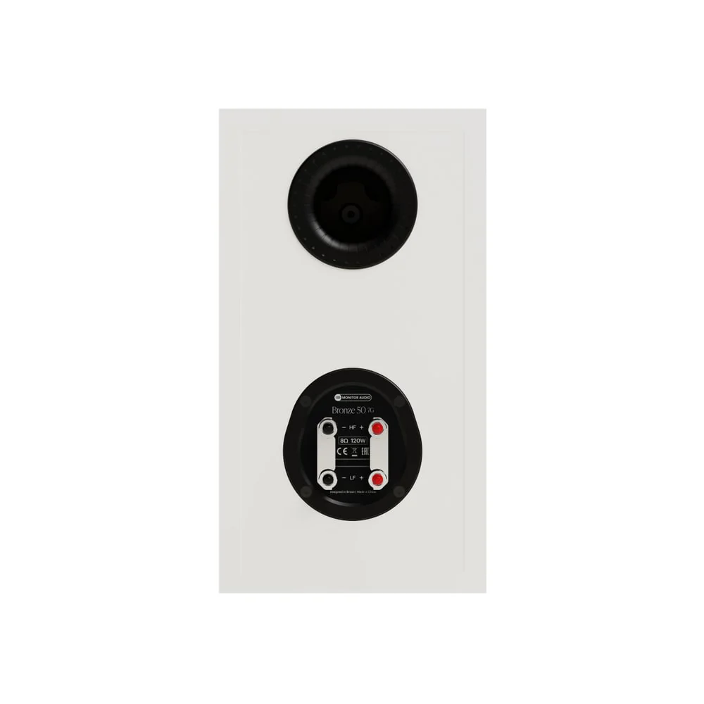 Monitor Audio Bronze 50 7G Two-Way Bookshelf Speakers Pair White - Image 3
