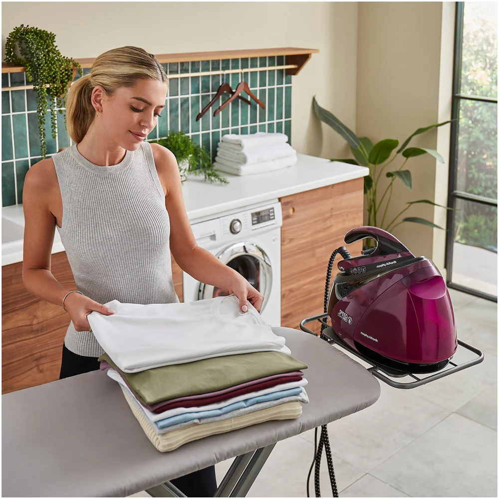Morphy Richards 332102 Speed Steam Pro Steam Generator Iron Autoclean Purple - Image 10