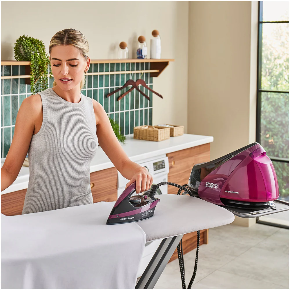 Morphy Richards 332102 Speed Steam Pro Steam Generator Iron Autoclean Purple - Image 7