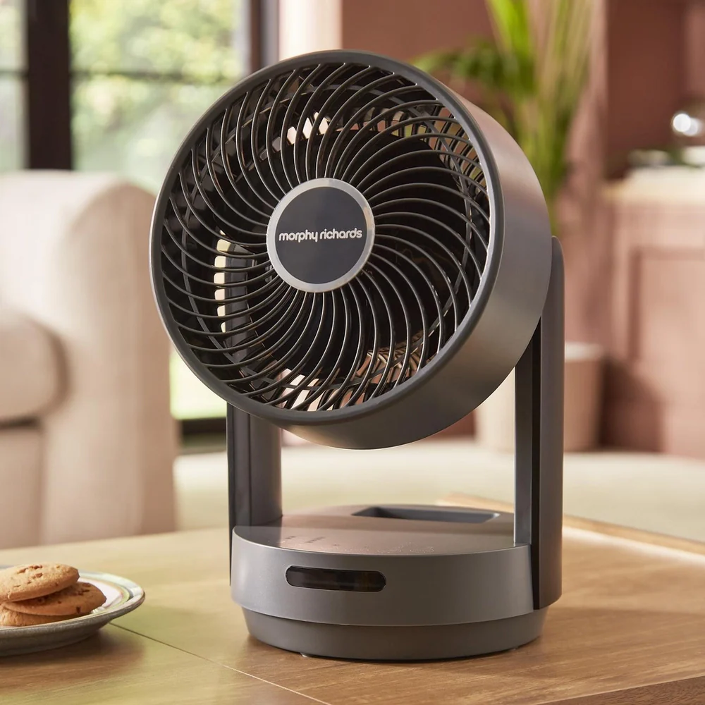 Morphy Richards 820002 Air Flex 6 Inch Circulating Desktop Fan with Remote Control Grey - Image 4