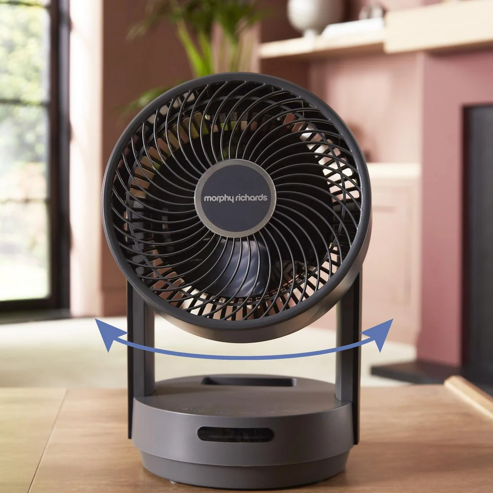Morphy Richards 820002 Air Flex 6 Inch Circulating Desktop Fan with Remote Control Grey - Image 7