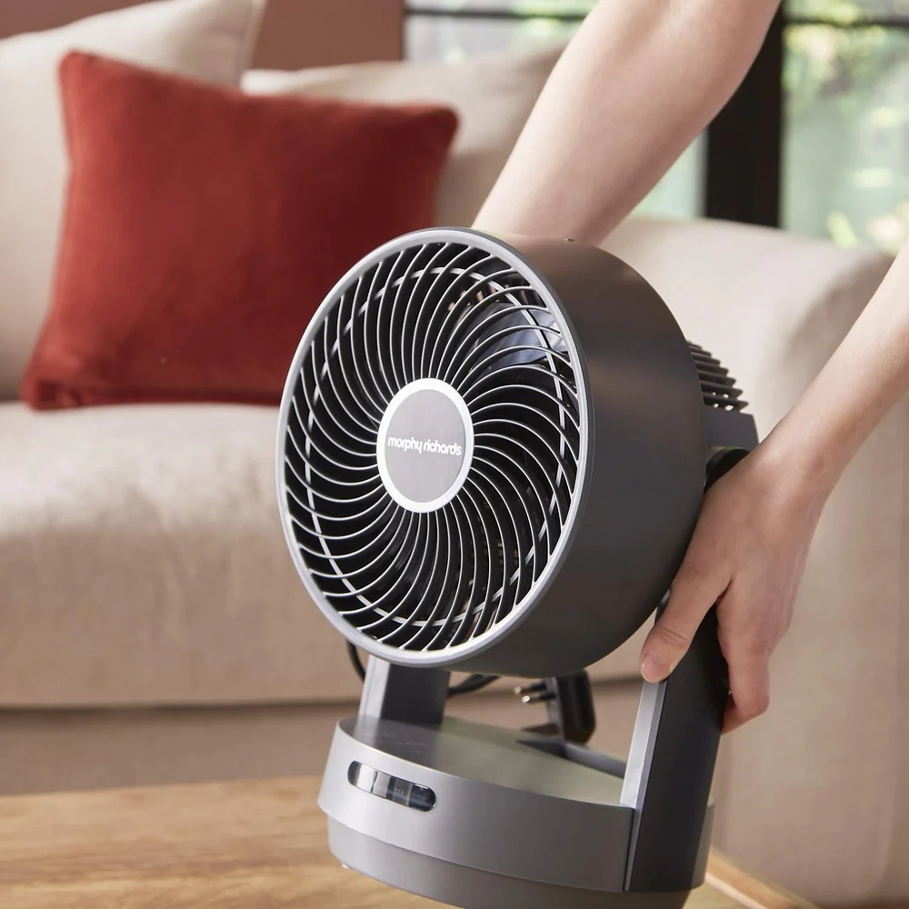 Morphy Richards 820002 Air Flex 6 Inch Circulating Desktop Fan with Remote Control Grey - Image 9