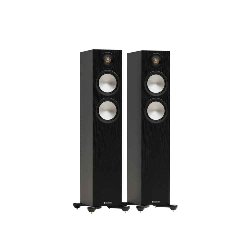 Musical Fidelity B1xi Integrated Amplifier with Monitor Audio Bronze 300 7G Floorstanding Speakers Pair Black - Image 3