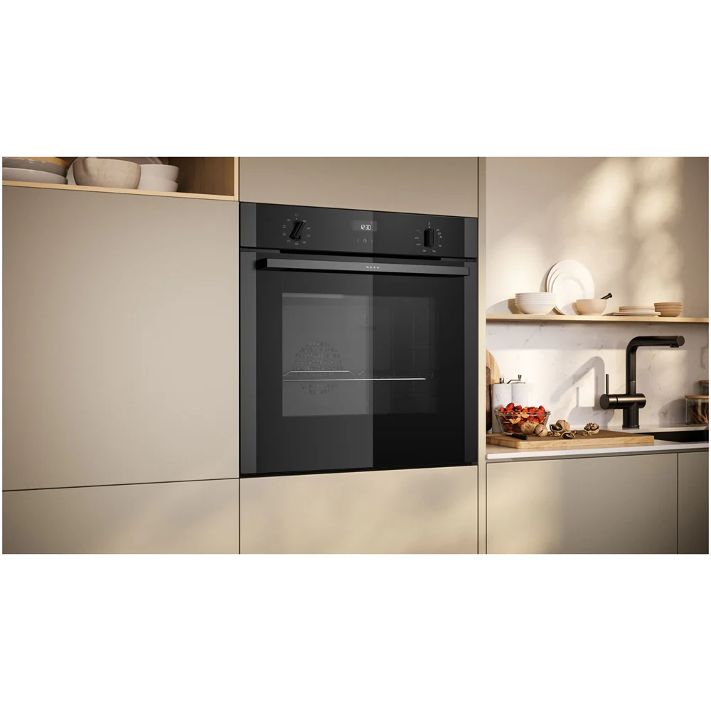 Neff B1ACE4AG3B N50 60cm Built in Electric Single Oven Graphite Grey - Image 3