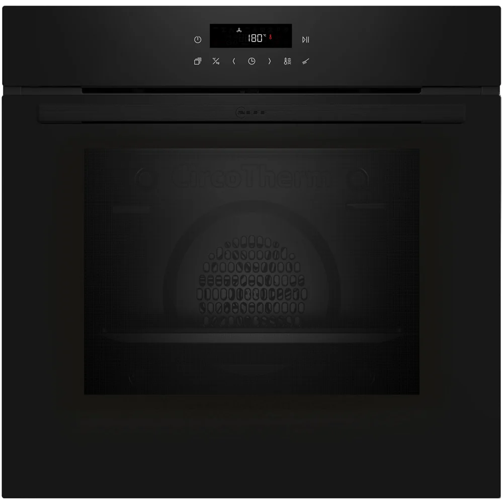 Neff B2CCJ7AK0B N30 60cm Built In Self Cleaning Electric single Oven Black