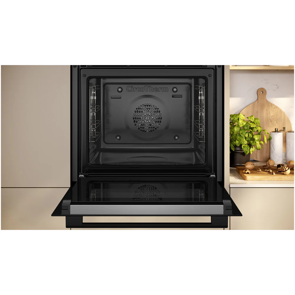 Neff B2CCJ7AK0B N30 60cm Built In Self Cleaning Electric single Oven Black - Image 2