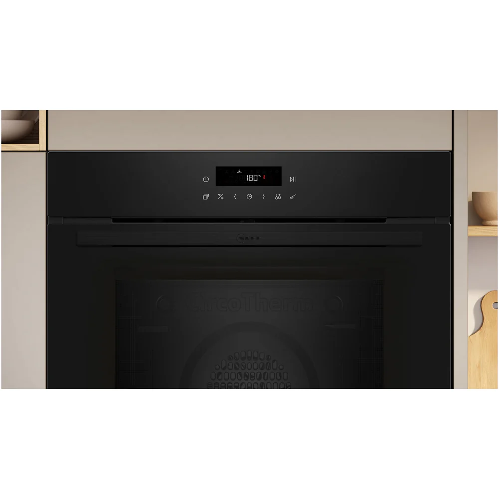 Neff B2CCJ7AK0B N30 60cm Built In Self Cleaning Electric single Oven Black - Image 3