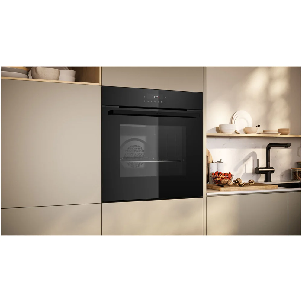 Neff B2CCJ7AK0B N30 60cm Built In Self Cleaning Electric single Oven Black - Image 5