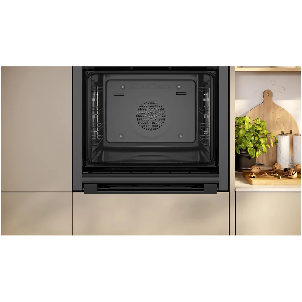 Neff B3ACE4AG3B N50 Slide and Hide 60cm Built In Electric Single Oven Graphite Grey A+ Rated - Image 4
