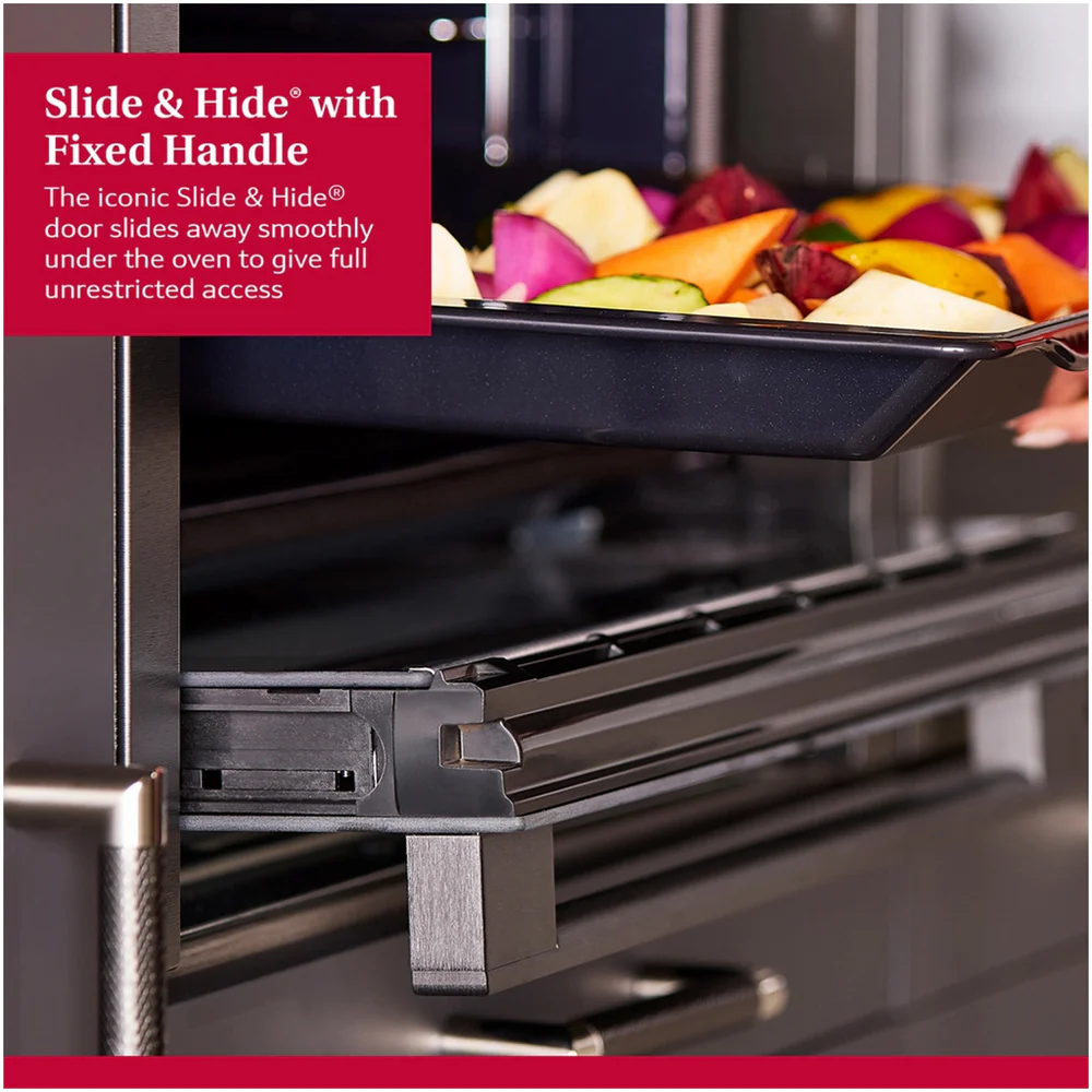 Neff B3ACE4AG3B N50 Slide and Hide 60cm Built In Electric Single Oven Graphite Grey A+ Rated - Image 6