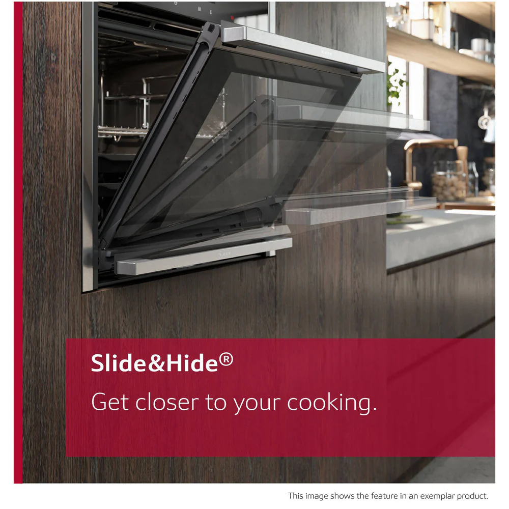 Neff B4ACF1AN3B N50 Slide and Hide Built In Catalytic Single Electric Oven in Stainless Steel - Image 18