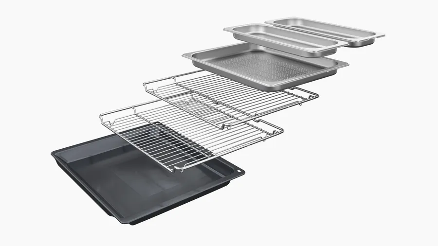 Neff B64FS31G0B N90 Slide and Hide Built-In Electric Single Oven Graphite - Image 6