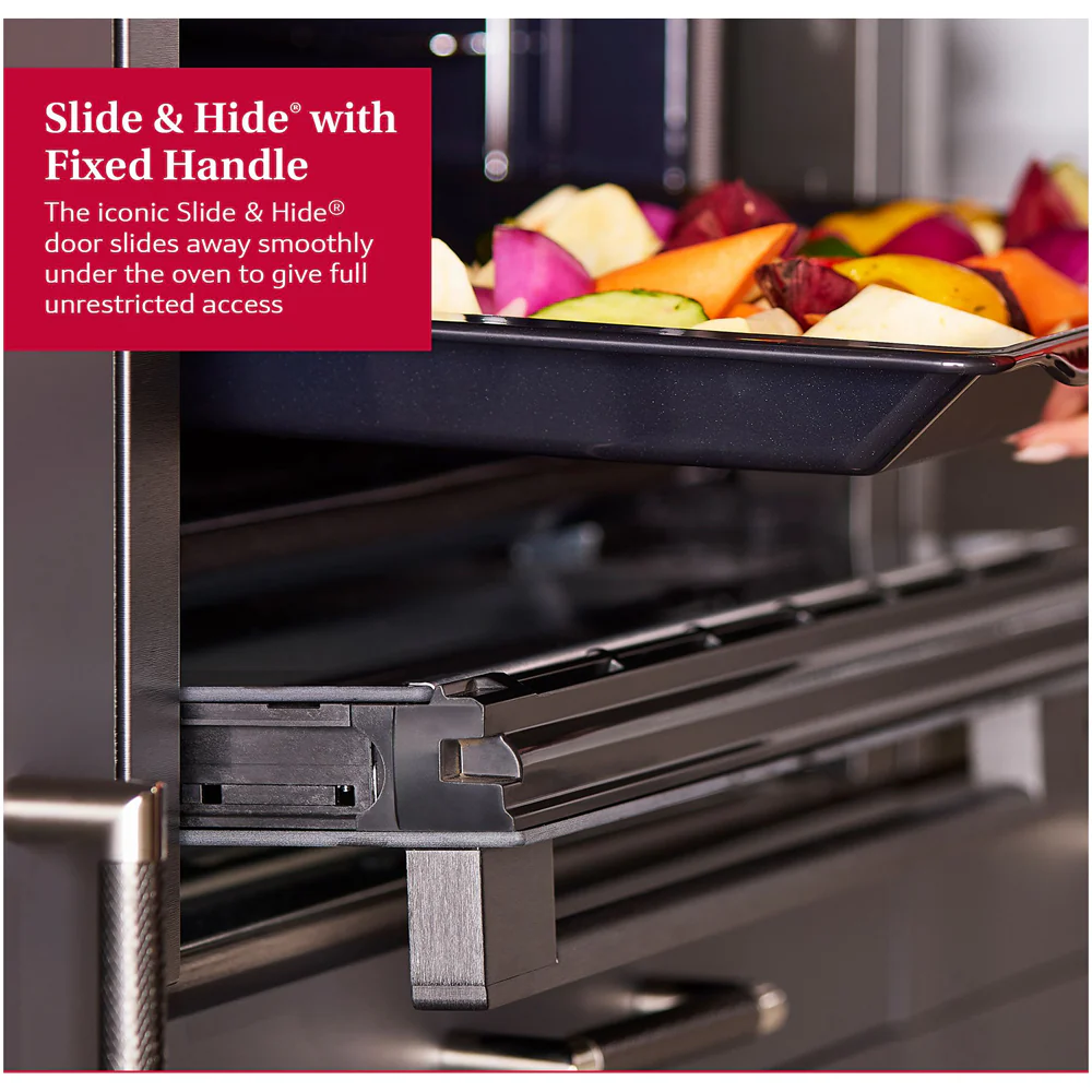 Neff B6ACH7AN7B N50 Slide and Hide Built In Self Cleaning Single Electric Oven Stainless steel - Image 12