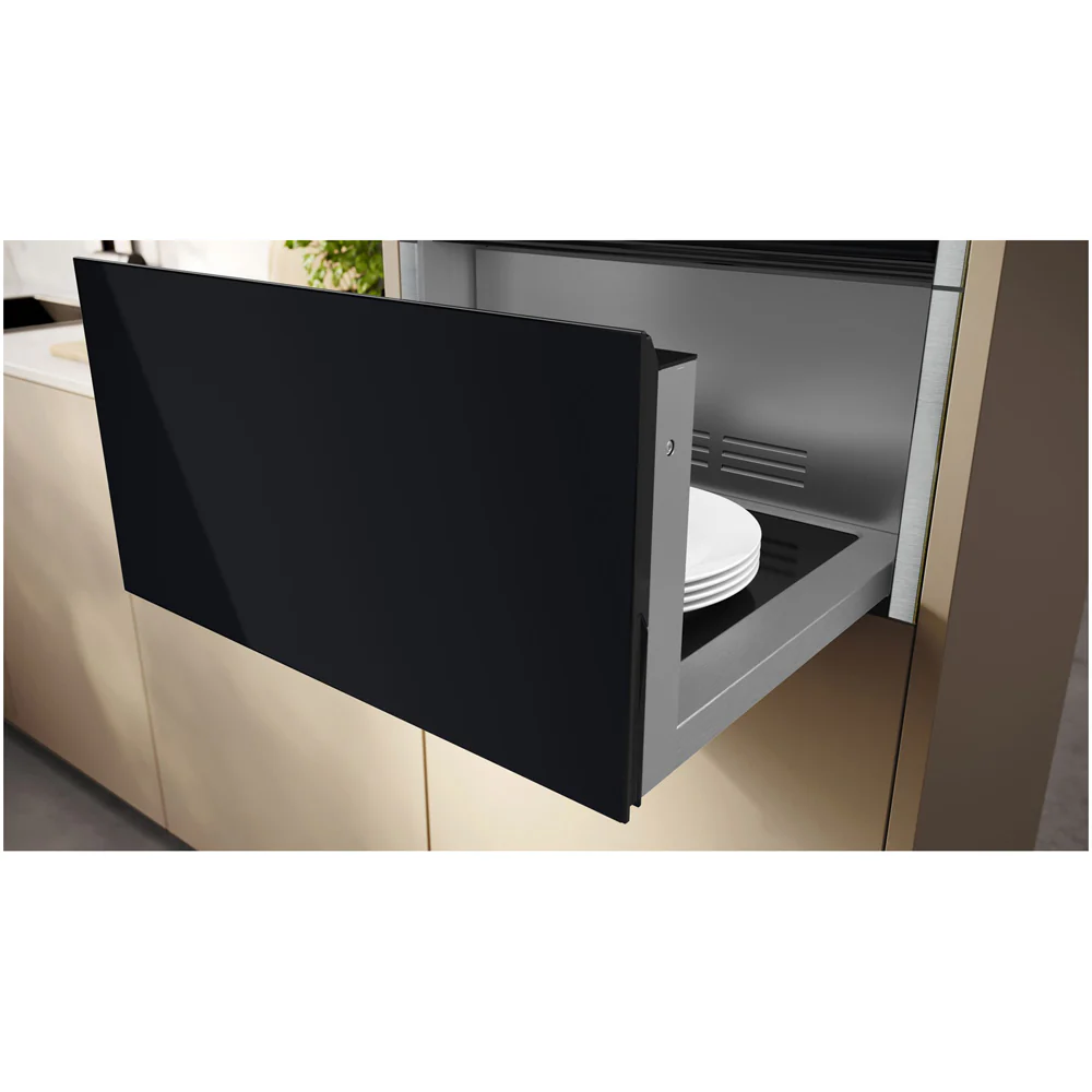 Neff N34HA11N1B 29cm Built in Warming Drawer Black Silver Stainless Steel - Image 7