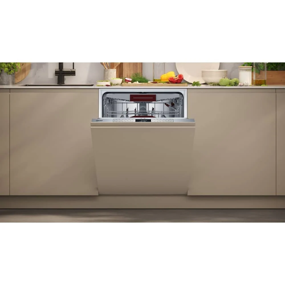 Neff S195HCX02G N50 Fully Integrated Dishwasher 60 cm with 14 Place Settings - Image 2