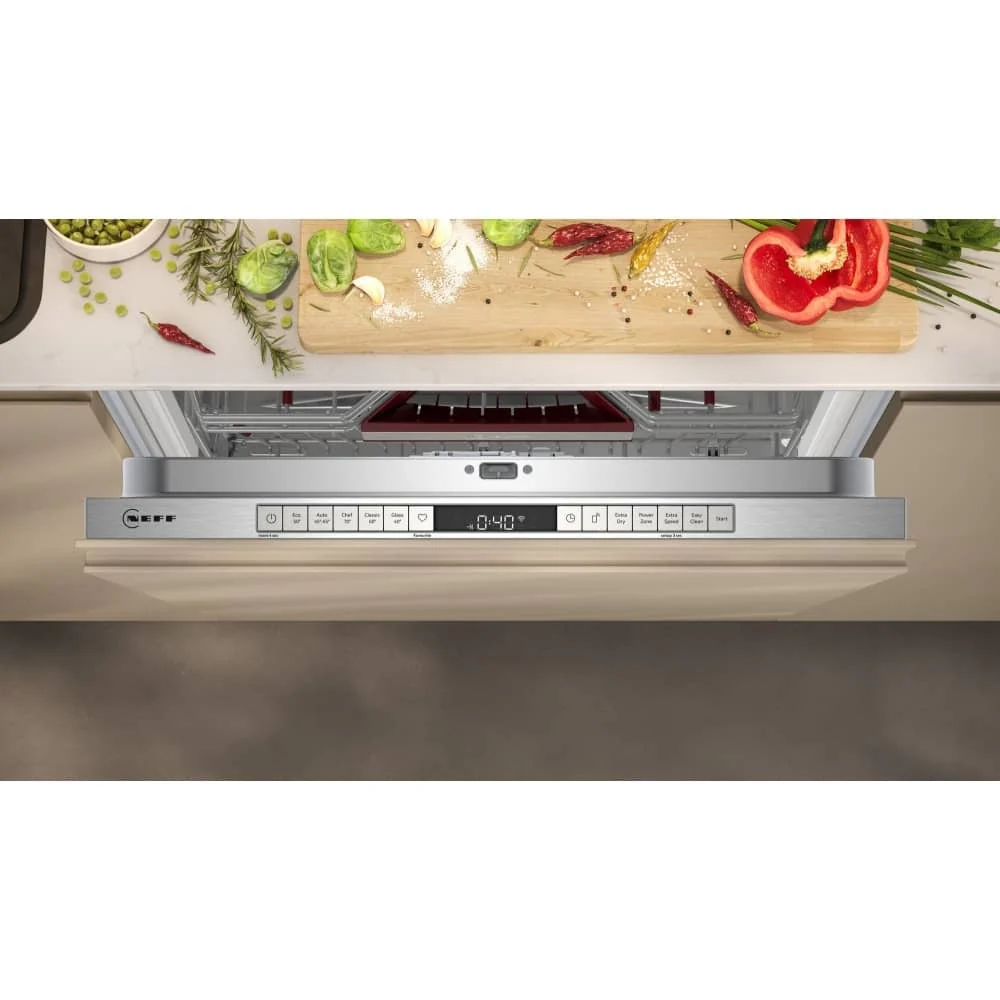Neff S195HCX02G N50 Fully Integrated Dishwasher 60 cm with 14 Place Settings - Image 6