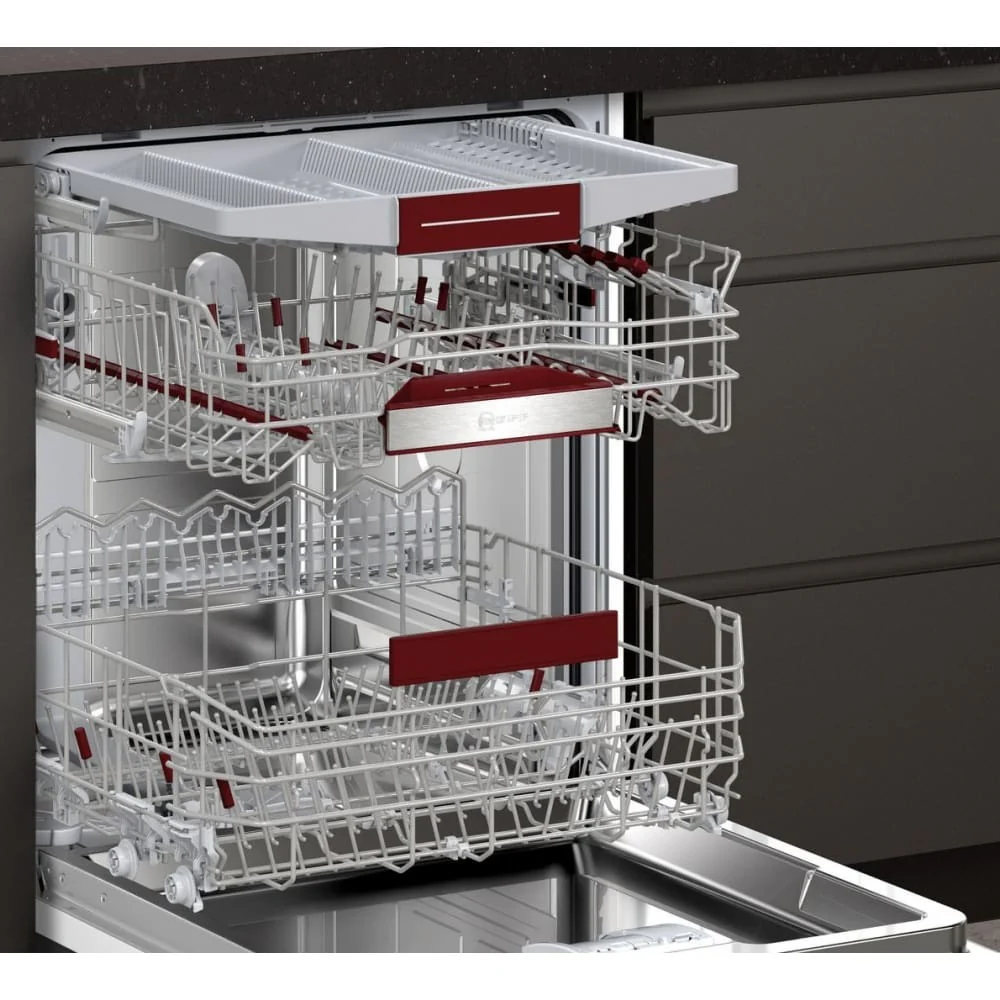 Neff S195HCX02G N50 Fully Integrated Dishwasher 60 cm with 14 Place Settings - Image 7