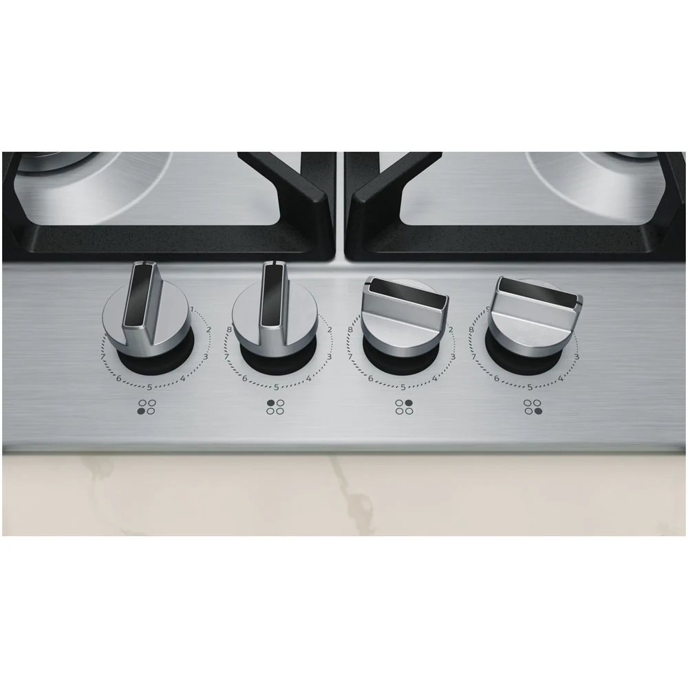 Neff T26CIH8N0 N70 Flame Select 60cm Stainless Steel Gas Hob - Image 2