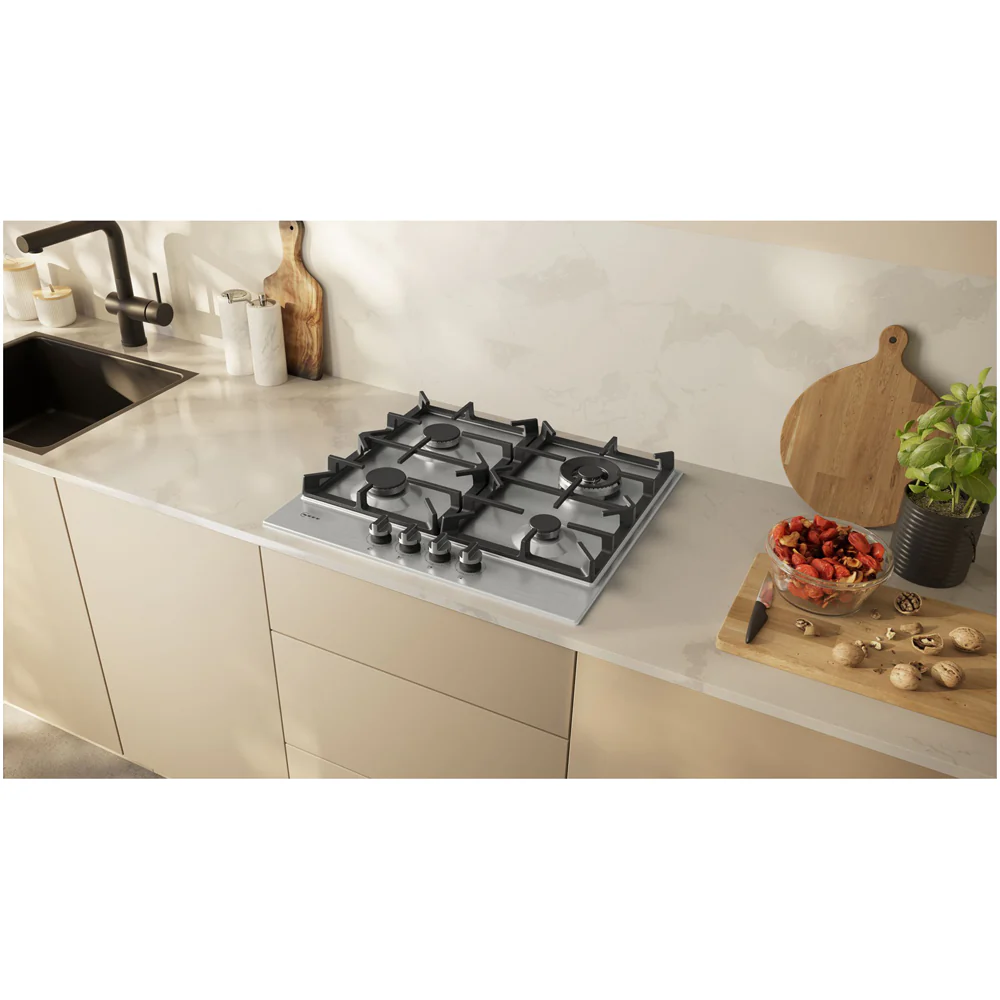 Neff T26CIH8N0 N70 Flame Select 60cm Stainless Steel Gas Hob - Image 4
