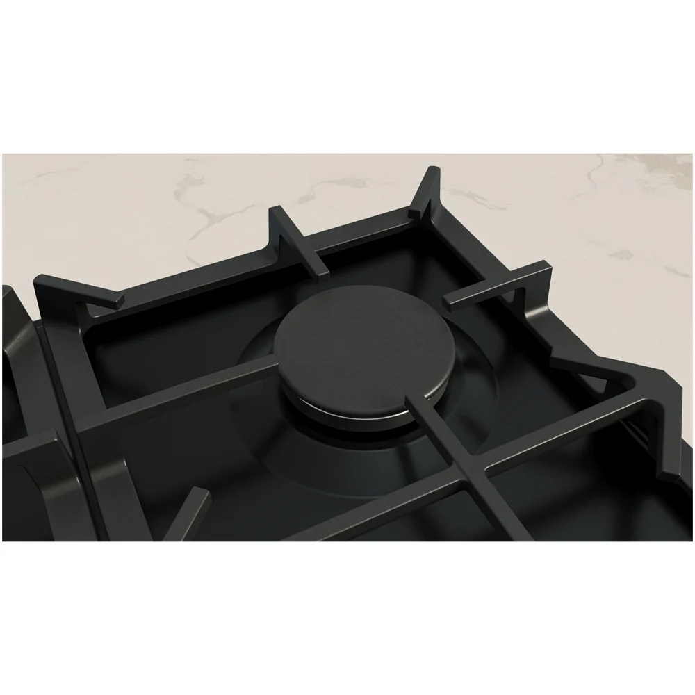 Neff T26CIP8S0 N70 Flame Select 60cm Black Enamel Gas Hob - Image 3