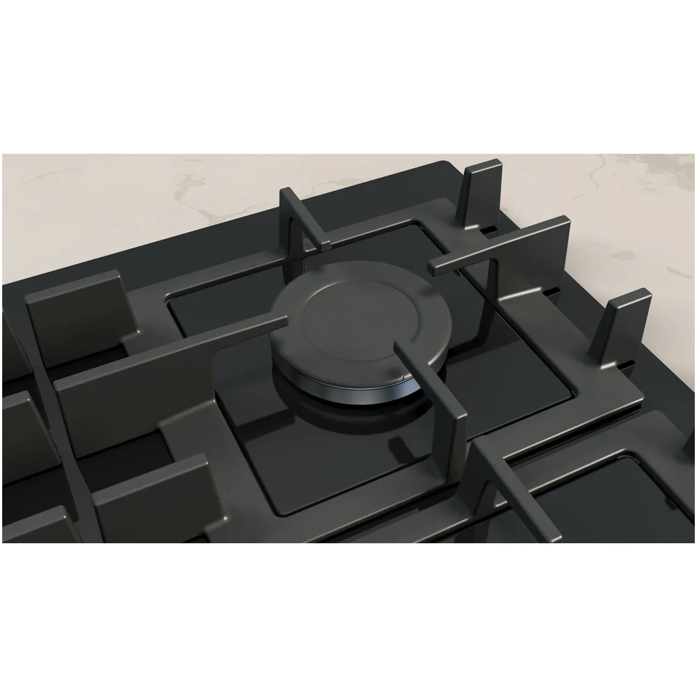 Neff T26NKP4S0 N50 60cm Tempered Black Glass Gas Hob - Image 2
