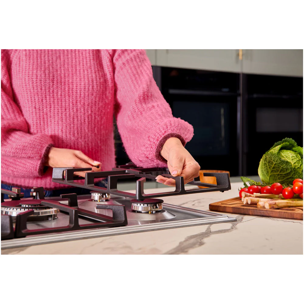 Neff T27CIQ8N0 N70 Flame Select 75cm Stinless Steel Gas Hob - Image 11
