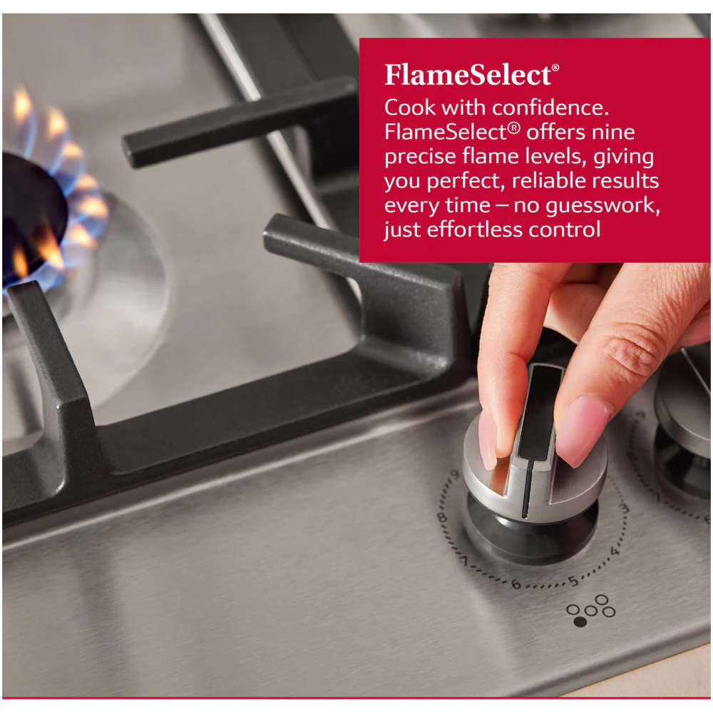 Neff T27CIS8N0 N70 Falme Slelect 75cm Stainless Steel Gas Hob - Image 10