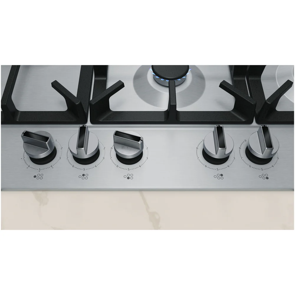 Neff T27CIS8N0 N70 Falme Slelect 75cm Stainless Steel Gas Hob - Image 2