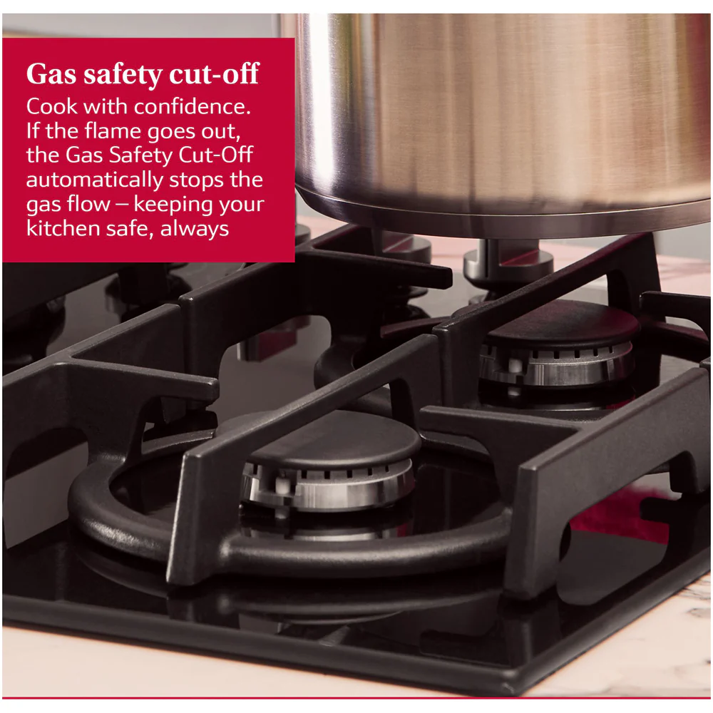 Neff T27PIQ4S0 N70 Flame Select 75cm Gas on Glass Hob - Image 11