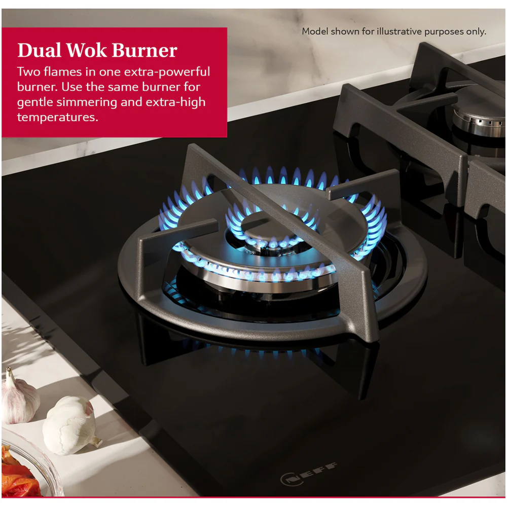 Neff T29RHS4S0 N90 Flame Select 90cm Gas on Glass Hob - Image 11