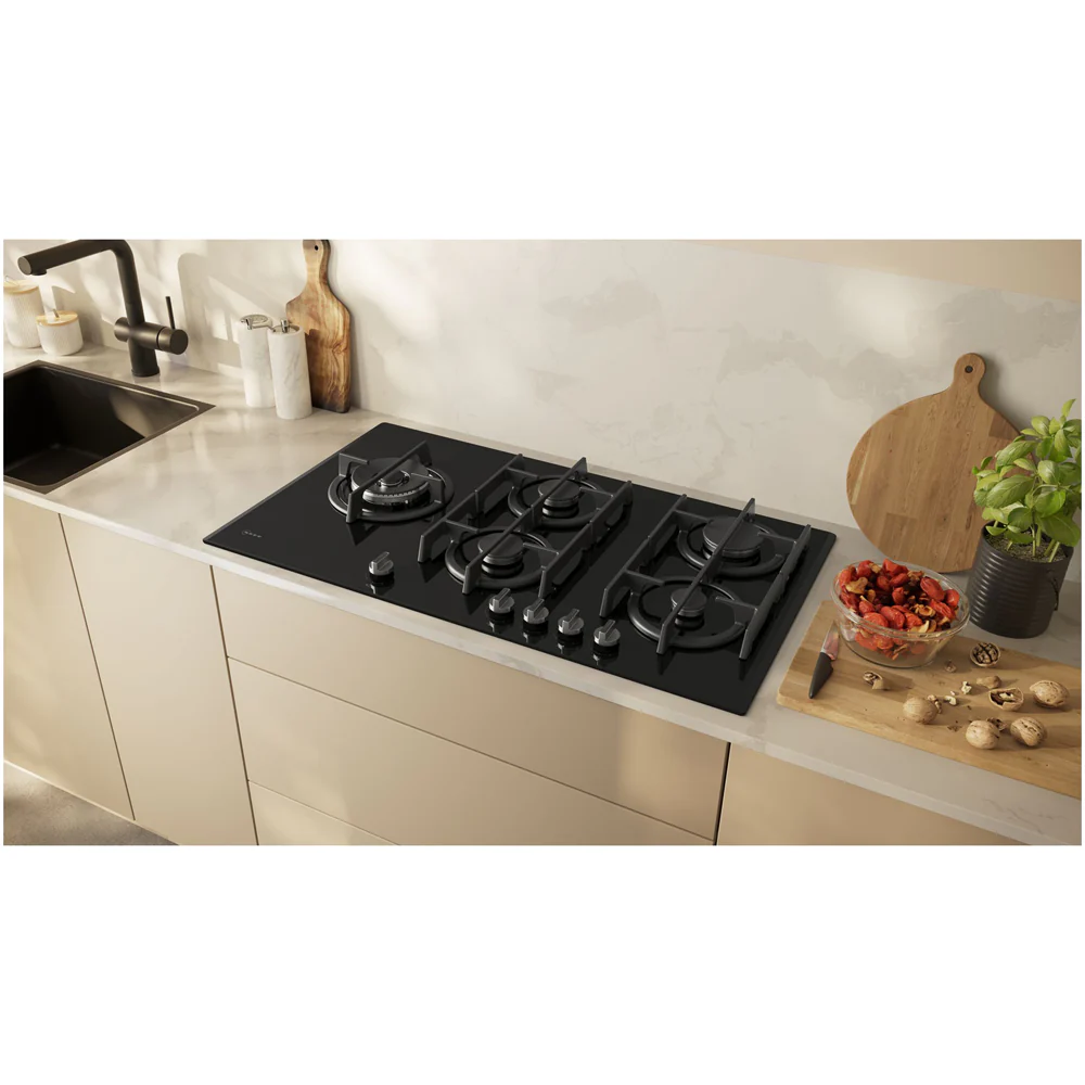 Neff T29RHS4S0 N90 Flame Select 90cm Gas on Glass Hob - Image 4