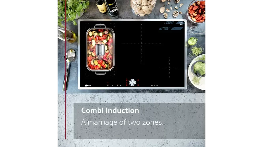 Neff T58FHW1L0 N70 80cm Induction Hob Black - Image 5