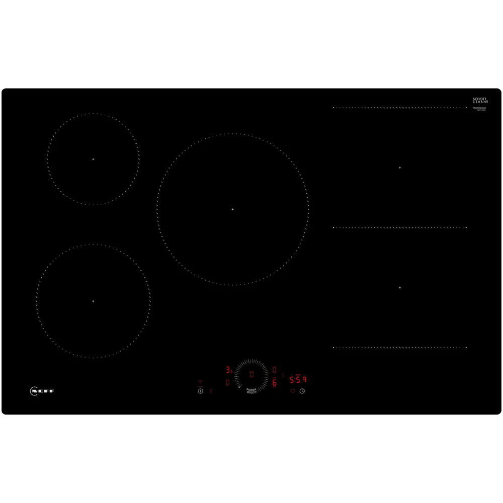Neff T58PHW1L0 N70 80cm Flush line Combi Zone Induction Hob