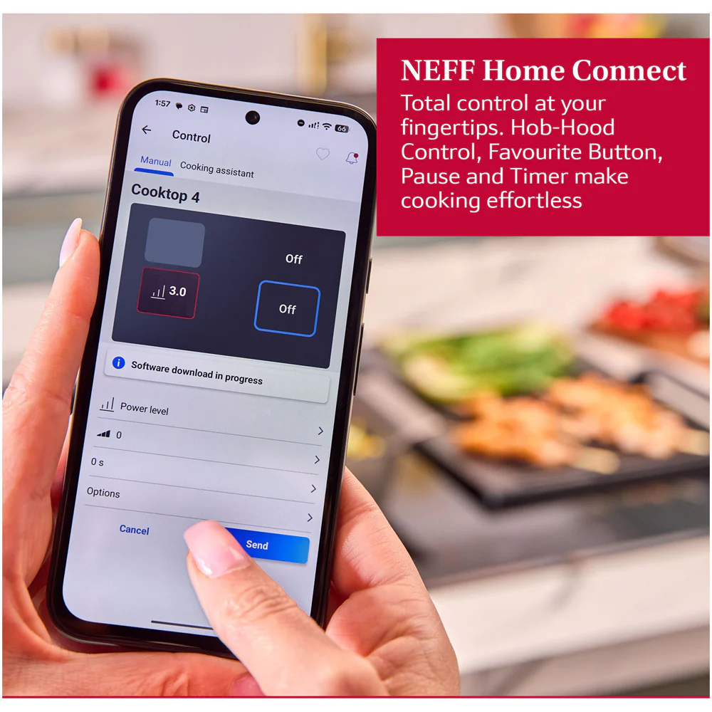 Neff T68FUV4L0 N80 80cm Flex Induction Hob with Twist Pad Control - Image 10