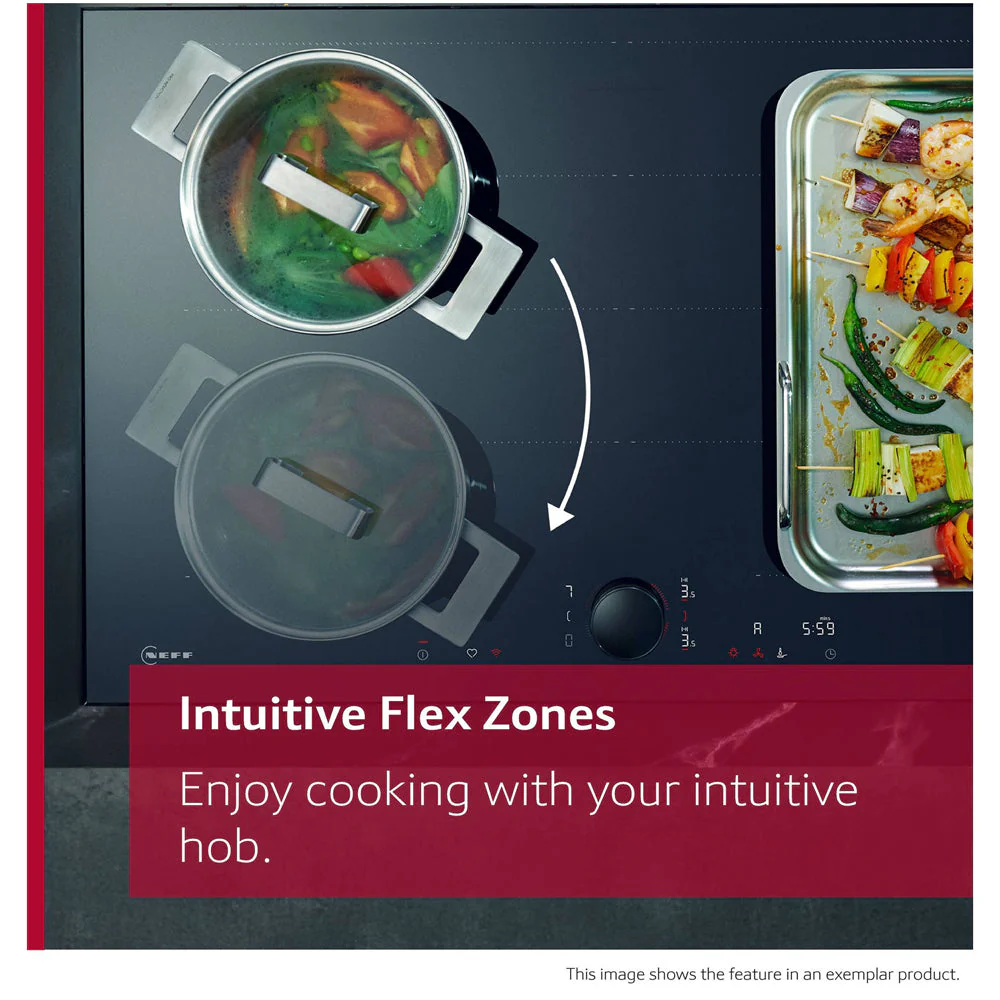 Neff T69FHV4L0 N70 90cm Flex Induction Hob with Twist Touch Control - Image 14