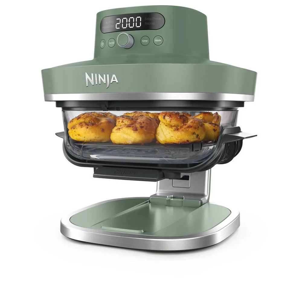 Ninja AS090UKGN CRISPi PRO 5-in-1 XL Glass Air Fryer Green - Image 2