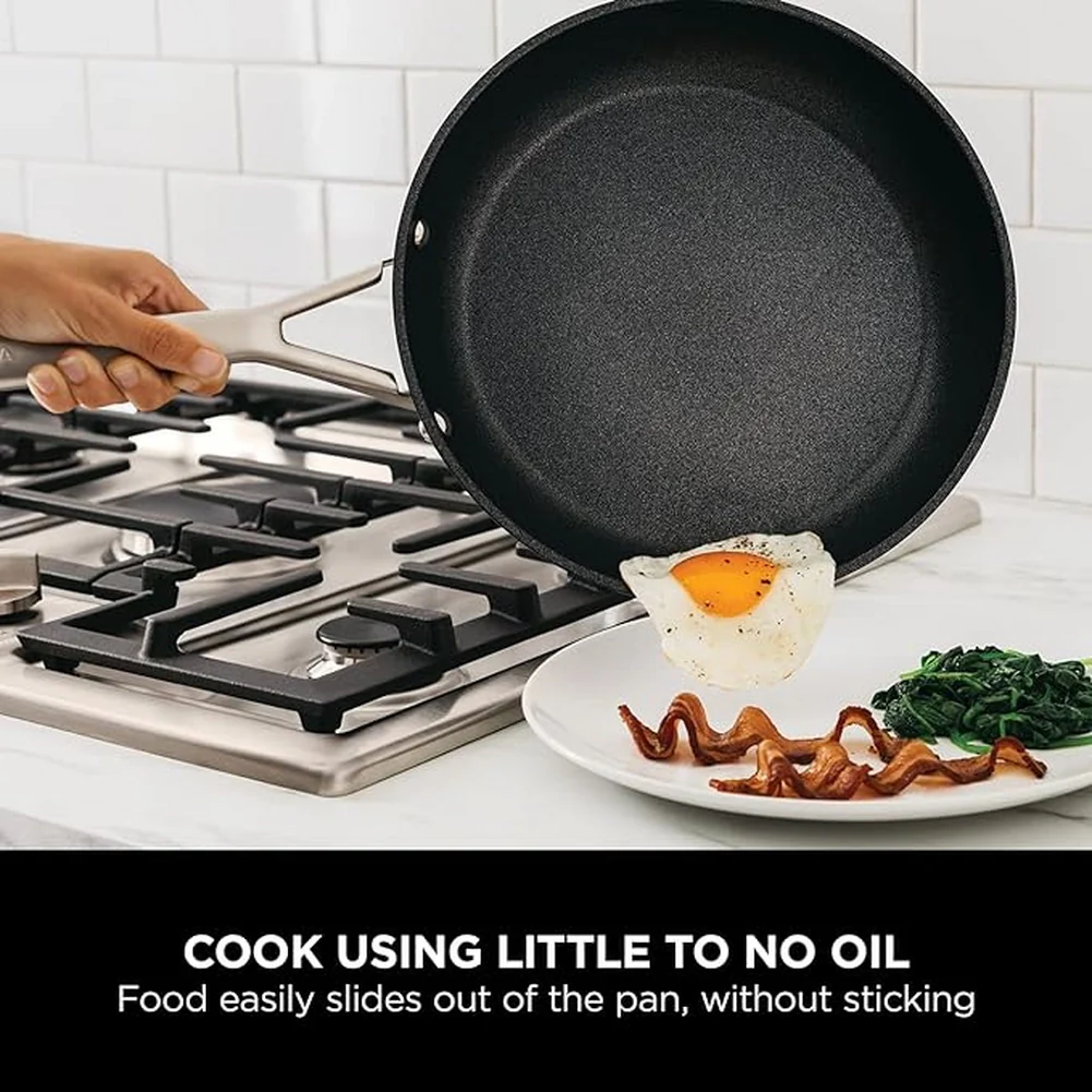 Ninja C10024UK ZEROSTICK Essentials 24cm Frying Pan Black - Image 5