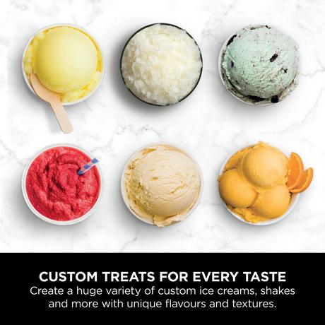 Ninja CREAMi Deluxe 10 in 1 Ice Cream and Frozen Drink Maker NC501UK - Image 9
