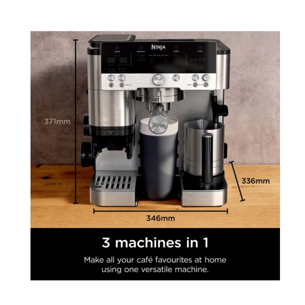 Ninja ES601UK Luxe Cafe Premier Espresso Coffee Machine - Image 6